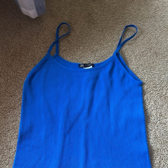 Zara Blue Romper - Picture 3 of 4